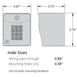 Security Brands Ridge 2.0 Keypad And Transciever