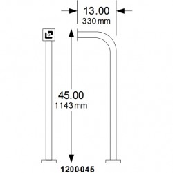 Doorking 1200-045 Pad Mount