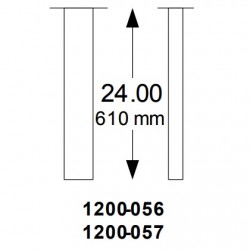 Doorking 1200-057 In-ground Adapter