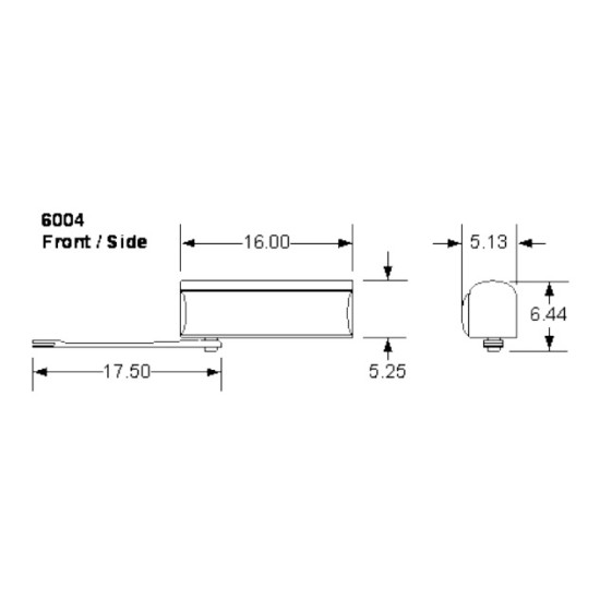 Doorking 6004 Swing Gate Actuator