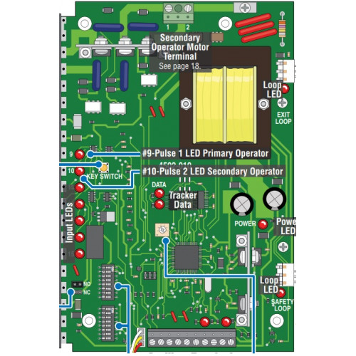 Replacement Control Boards : Doorking Control Board 6100