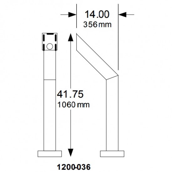 Doorking Heavy Duty Post