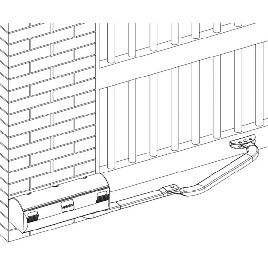 FAAC 390 Single Swing Gate Opener