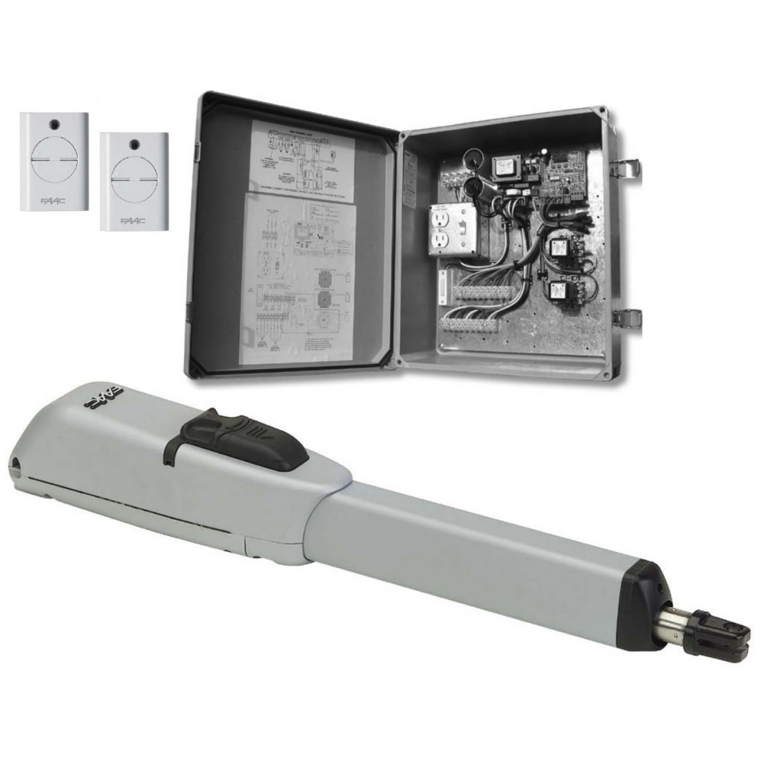 FAAC 415 High Voltage Swing Gate Kit Gate Openers Direct