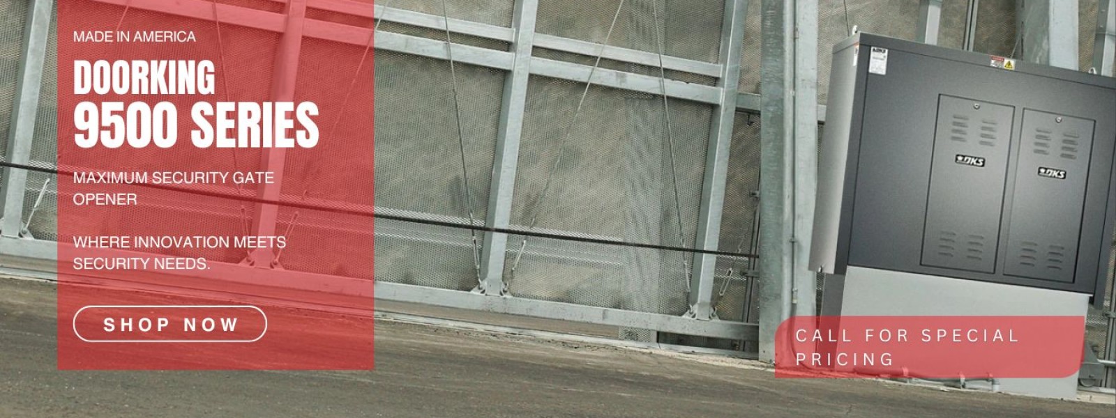 Doorking Maximum Security Gate Openers