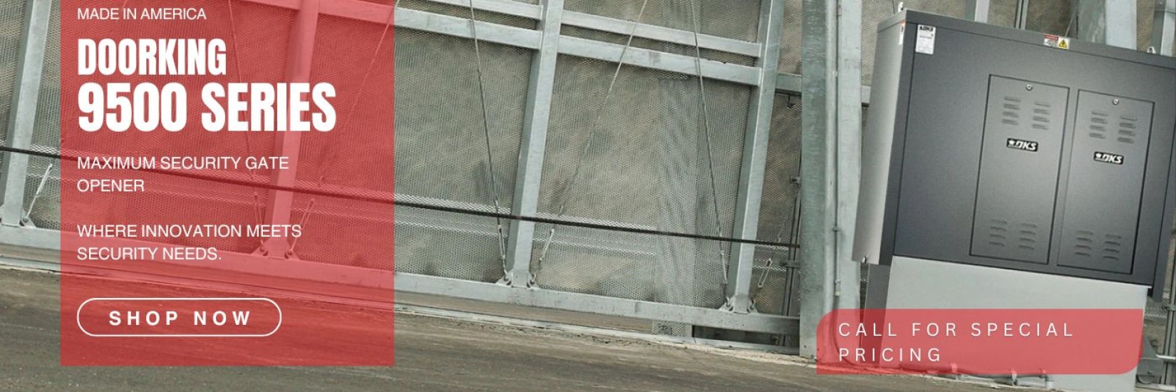 Doorking Maximum Security Gate Openers