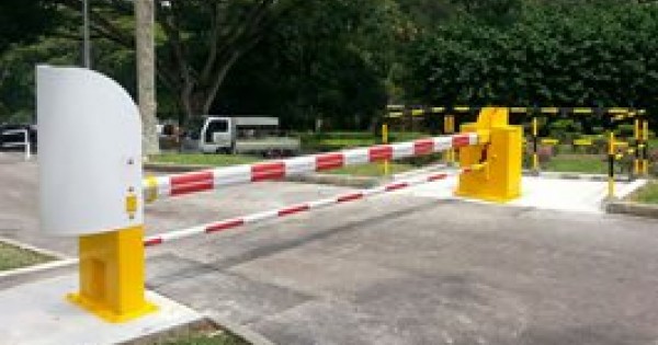 Doorking 1602-090 Parking Lot Barrier Arm (1 Hp) | Elitegates.net