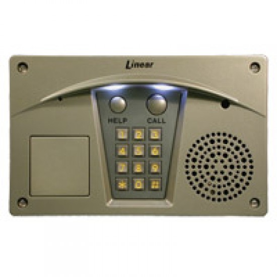 Linear RE-2N Telephone Entry System (Nickel)