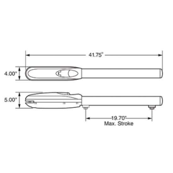 Viking G-5 Dual Swing Gate Opener  - Liner Gate Opener