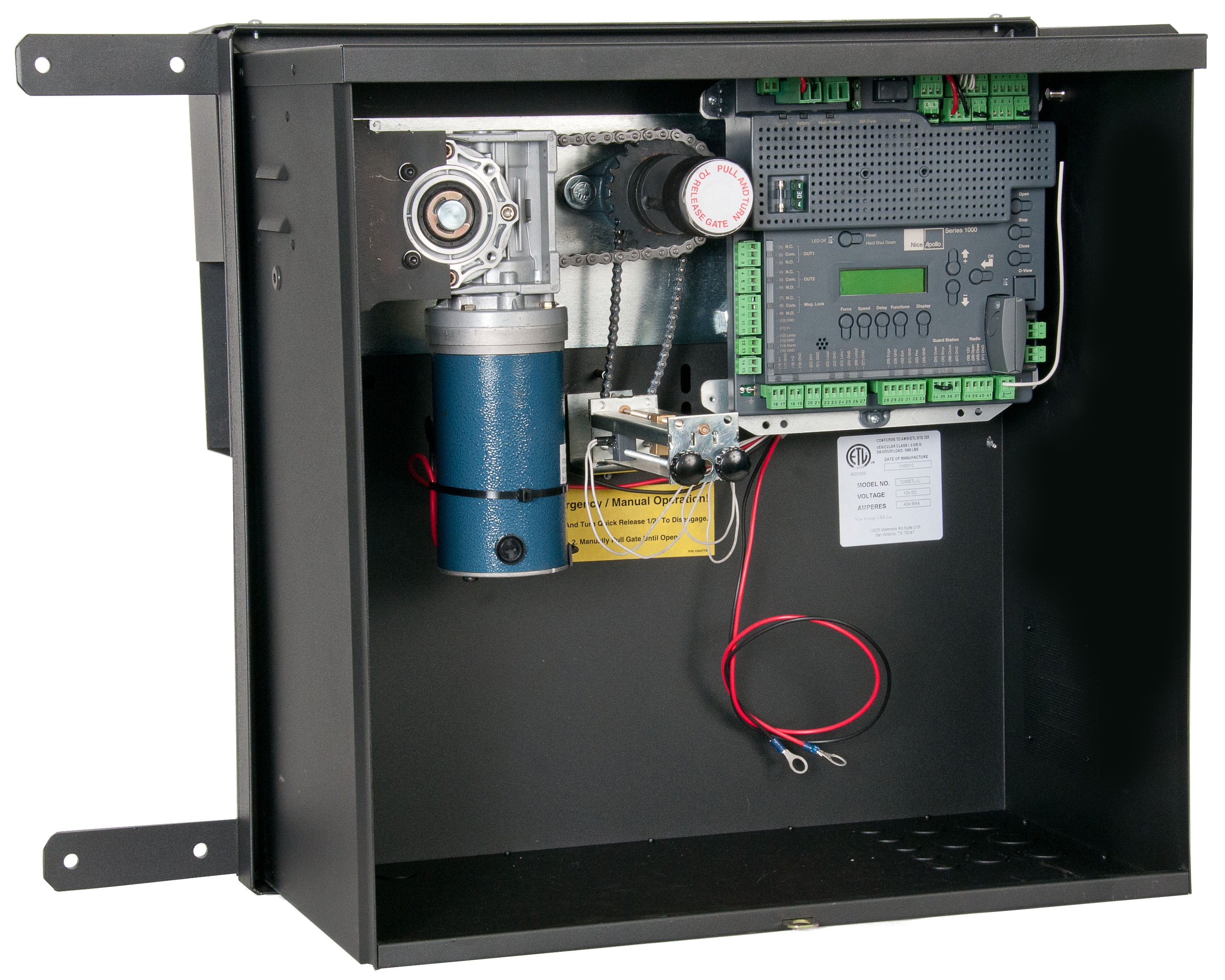 Nice 7251 Slide Gate Opener KIT